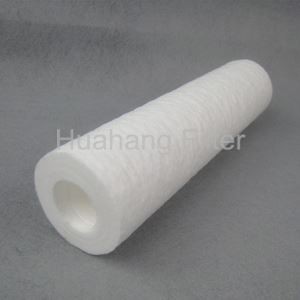 10 ίντσες από πολυπροπυλένιο που εμφυσάται με καύση φίλτρου νερού με φίλτρο νερού καθίζησης 5 μικρομέτρων 4,5 X 4,5